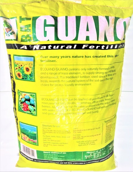 bat guano 25kg 2